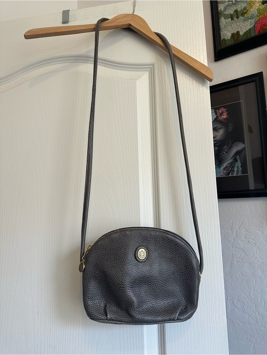 Liz Claiborne Handbags - Vintage Liz Claiborne Pebble Grey Leather Purse. Great Vintage Condition  🩶